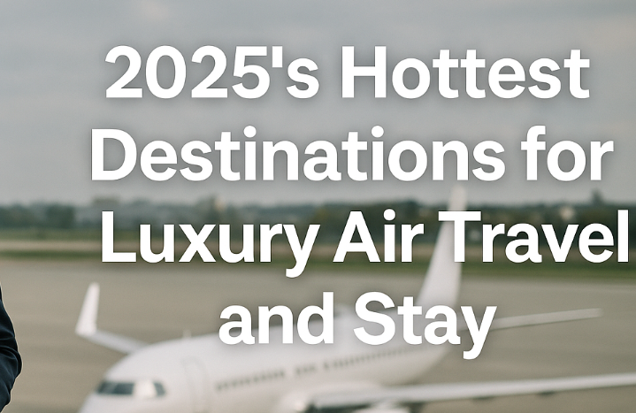 2025’s Hottest Destinations for Luxury Air Travel and Stay