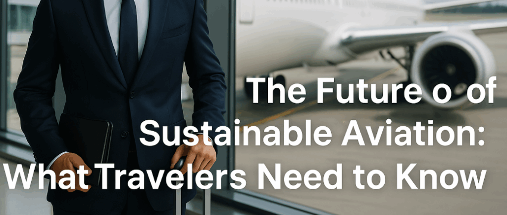 The Future of Sustainable Aviation: What Travelers Need to Know