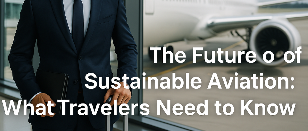 The Future of Sustainable Aviation: What Travelers Need to Know